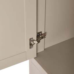 DUSK Ruby 3 Door Wardrobe with Drawers - Taupe - thumbnail 6