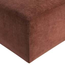 DUSK Chicago Pouffe - Chenille Dark Rust - thumbnail 4