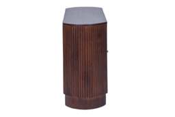 DUSK Finley Mango Wood 3 Door Sideboard - Walnut - thumbnail 8