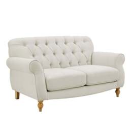 DUSK Hebden 2 Seater Sofa - Cream Linen - thumbnail 3
