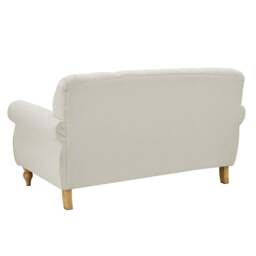 DUSK Hebden 2 Seater Sofa - Cream Linen - thumbnail 6