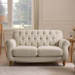 DUSK Hebden 2 Seater Sofa - Cream Linen