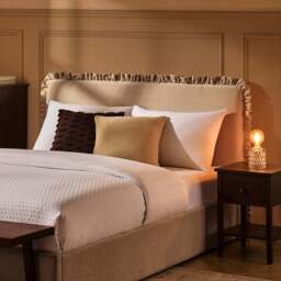 DUSK Riva Ottoman Storage Bed - Chenille Ivory - Small Double - thumbnail 4