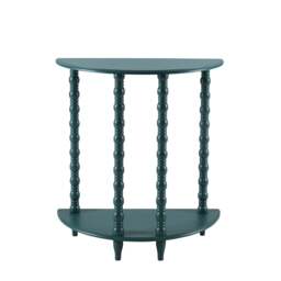 DUSK Bonnie Bobbin Console Table - Teal - thumbnail 2