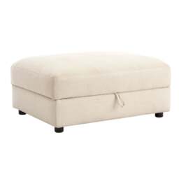 DUSK Lyon Storage Pouffe - Speckled Sand Boucle - thumbnail 3
