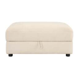 DUSK Lyon Storage Pouffe - Speckled Sand Boucle - thumbnail 2