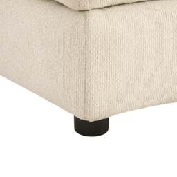 DUSK Lyon Storage Pouffe - Speckled Sand Boucle - thumbnail 6