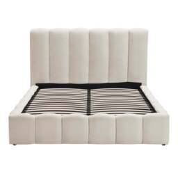 DUSK Cheshire Ottoman Storage Bed - Ivory - Super King - thumbnail 9