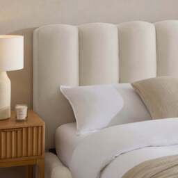 DUSK Cheshire Ottoman Storage Bed - Ivory - Super King - thumbnail 5