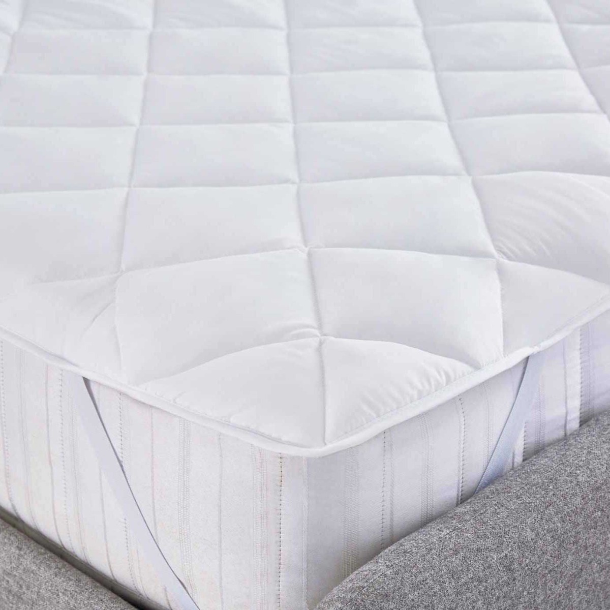 DUSK Quilted Microfibre Mattress Protector - Double