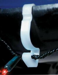 32x Gutter Hooks Clips Outdoor Christmas Xmas Icicle Fairy Lights