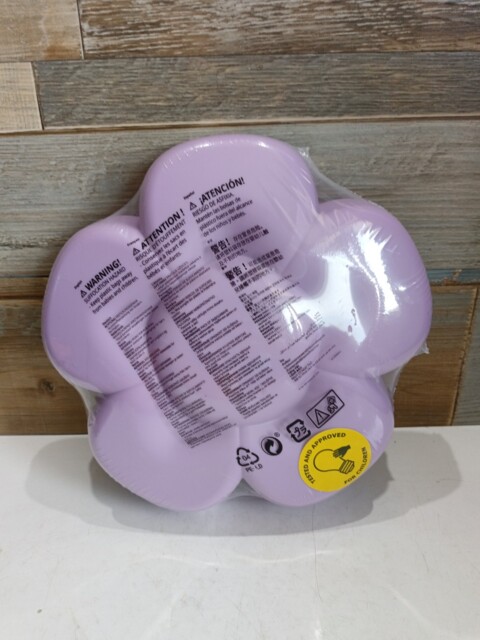 Ikea Upplyst Flower Led Wall Light Pink Purple Kids Nursery Lamp