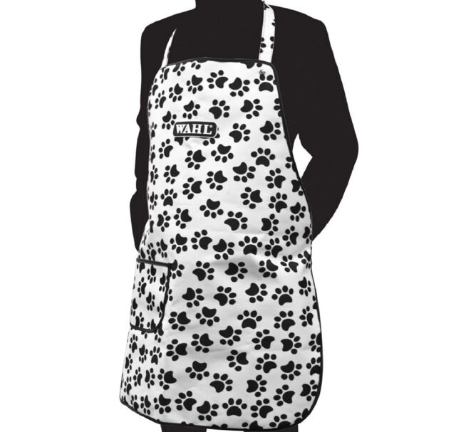 Wahl Grooming Apron - (paw Print) - Pet Groomer Cover Dog Animal