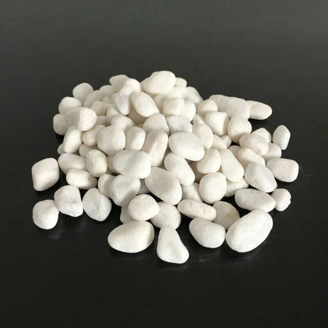 1kg Natural White Decorative Stones Pebbles Decoration Vase Filler