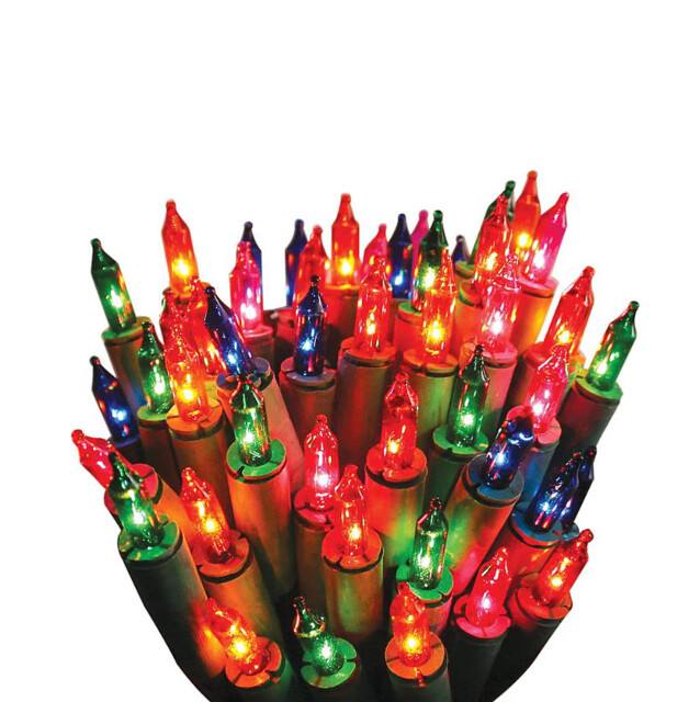 40 Multi Colour Fairy Lights Bulbs Christmas Xmas Party Decoration