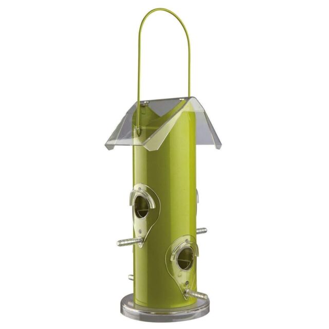 Trixie Hanging Bird Feeder For Wild Birds Green Seed Feeding Silo 800