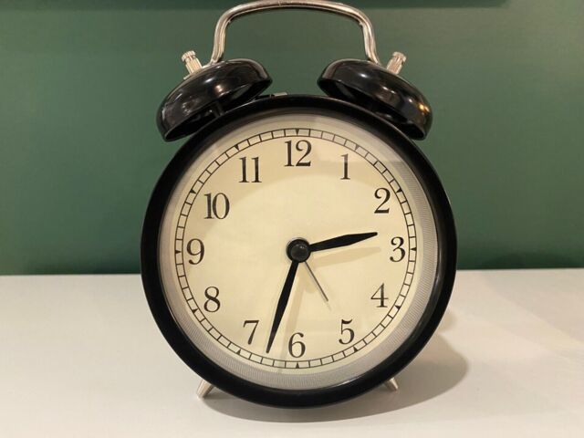 Ikea Dekad Alarm Clock, Low-voltage/black, 10 Cm, 305.404.79