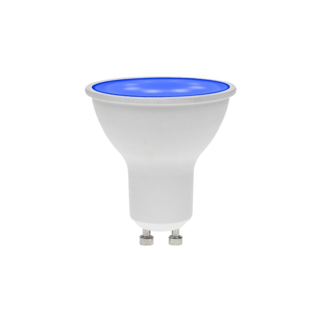 Prolite 7w Dimmable Led Gu10 Lamp, Blue