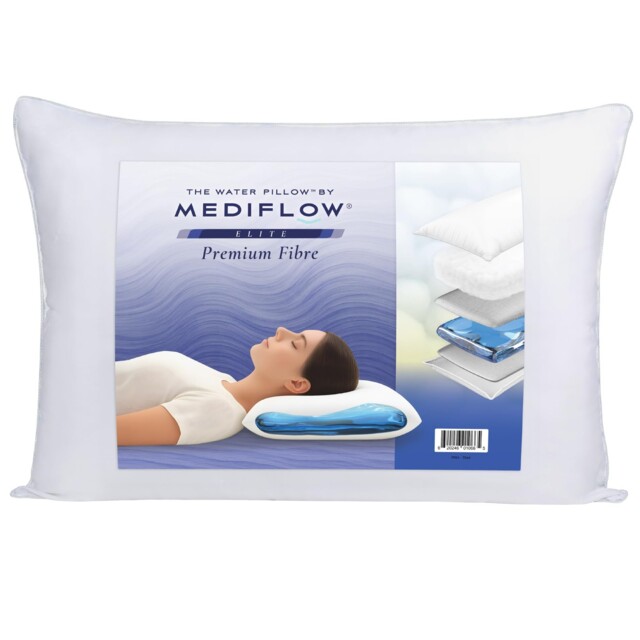 Mediflow Elite Fibre Water Pillow – Orthopaedic, Adjustable Single,