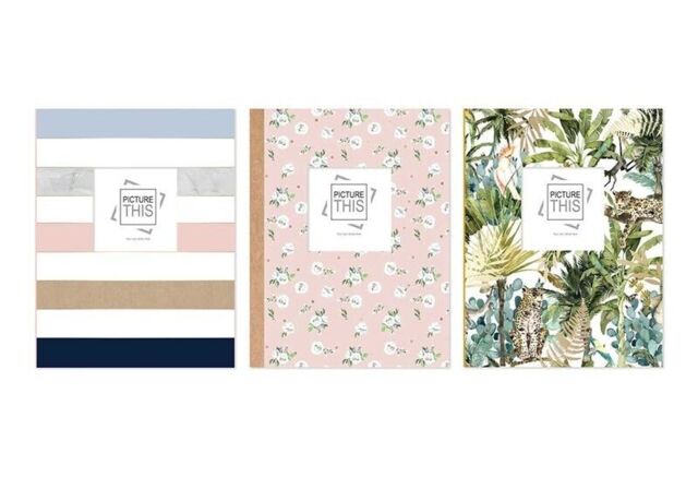 "3 X Photo Album 6""x4"" Slip In 100/200/300 Pockets Assorted Designs"
