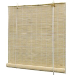 Roller Blind Bamboo Home Window Curtain Shade Cover Privacy Screen
