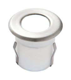 Outdoor Light Silver Cove 0.8w Led Decking Ip67 6500k Daylight White