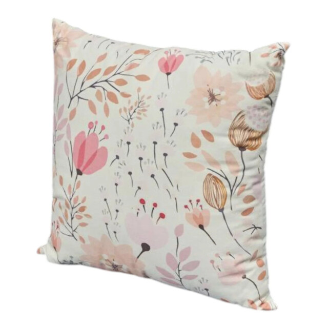 Washable Cotton Printed Cushion With Filling 45x45cm