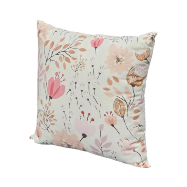 Handmade Washable Cotton Printed Cushion With Filling