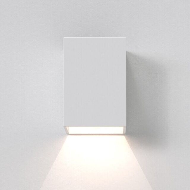 Astro 7493 Oslo 100 White Indoor/outdoor Wall Light Ip65 Led