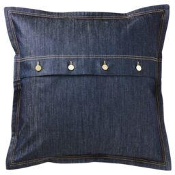 Ikea Sissil Denim Blue Cushion Cover 50 X 50 Cm 004.326.88