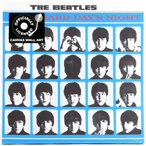 The Beatles Framed Canvas Print A Hard Day's Night 40 X 40 Cm Dc95849c