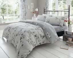 Luxury Geo Pom Pom Duvet Cover Set Geometric Bedding Quilt &