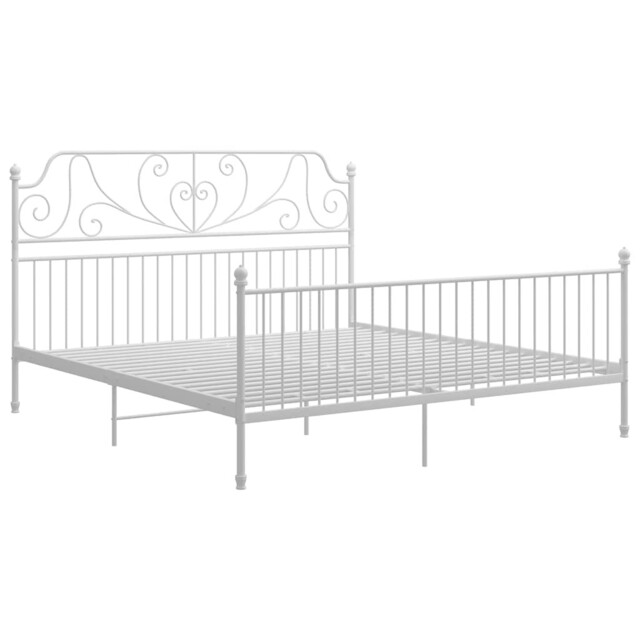 Bed Frame Metal Home Bedroom Bed Base Bedstead Mattress Foundation