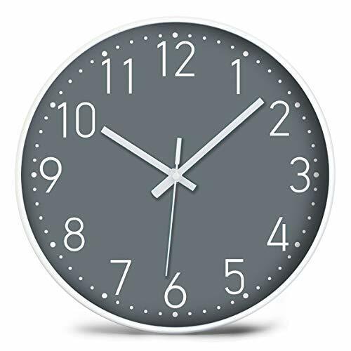 "Yundo Wall Clock - Silent & Non Ticking Moder Quartz 12""- Battery"