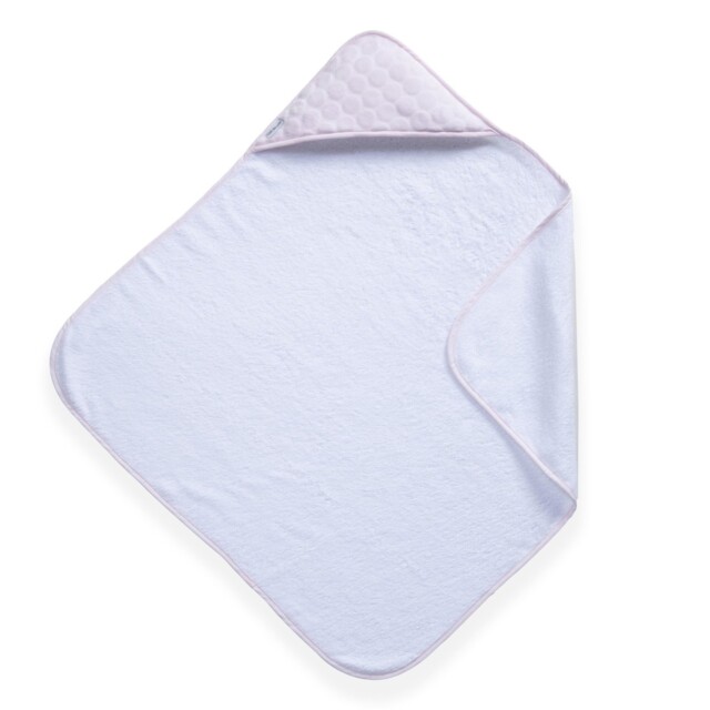 Clair De Lune Marshmallow Baby Hooded Towel - 70 X 70 Cm 70 X 70 Cm,