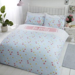 Be Pretty Duvet Cover Luxury Floral Double Quilt Bedding Linen Set