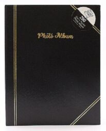 "4"" X 6"" Traditional Slip-in Photo Album - 200 Pockets Travel Festive"