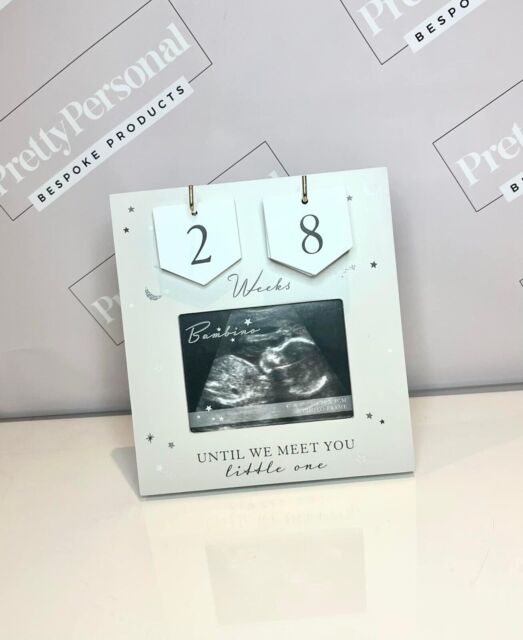 Baby Arrival Countdown Picture Frame -baby Scan Parents To Be Gift