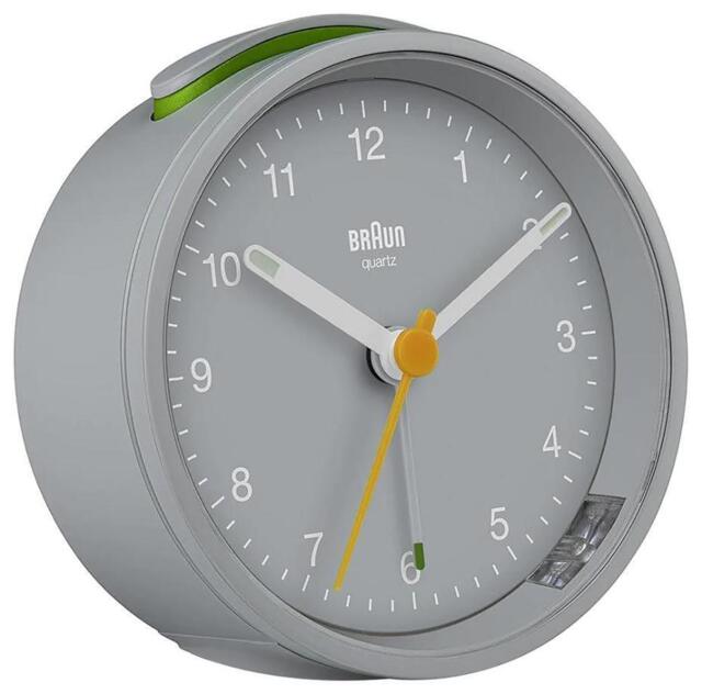 Bc12 Classic Alarm Clock, Grey - Bc12g