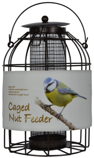 Green Jem Wild Bird Dome Feeder 16cm X X 27cm, Hammertone Finish