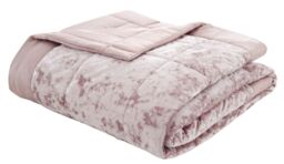 Catherine Lansfield Luxury Crushed Velvet Duvet Cover Bedroom