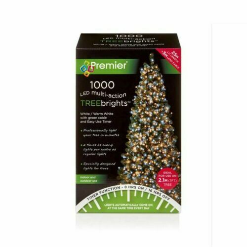 Premier Multi-action Treebrights With Timer White & Warm White 1000