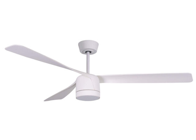 Dc Ceiling Fan With Remote Indoor Led Fan Light Peregrine White 142 Cm