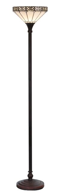 Tiffany Style Uplighter Floor Lamp