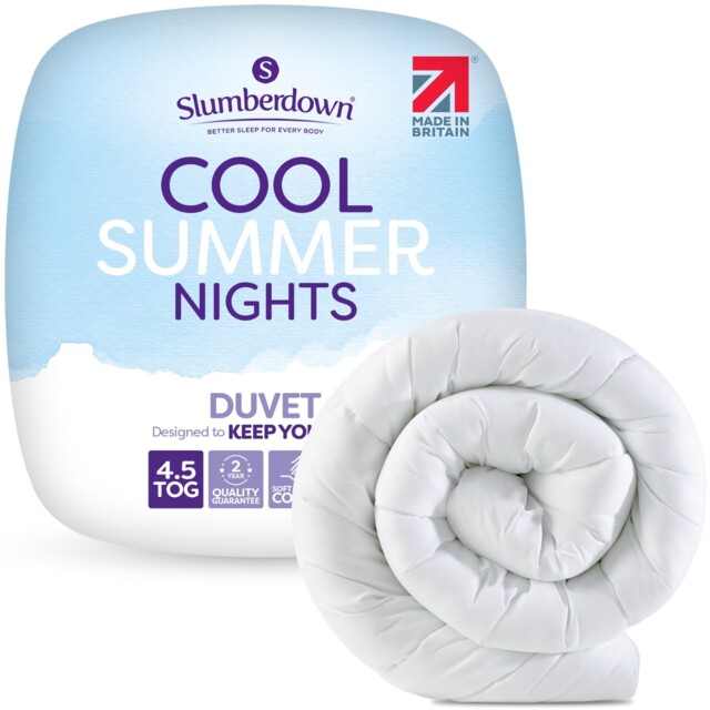 Slumberdown Cool Summer Nights Lightweight Hollowfibre Duvet