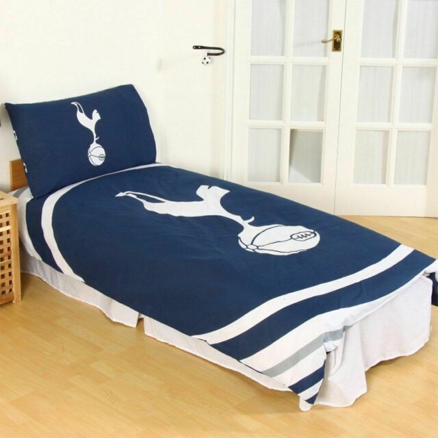 Tottenham Duvet Cover Set Cushion Single Double Pulse Patch Official