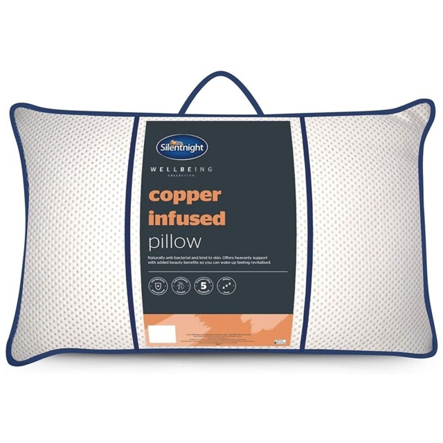 Silentnight Wellbeing Copper Pillow Infused Sleep Enhancing Bed