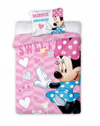 Sale Disney Minnie Mouse Toddler Bedding Set 100% Cotton