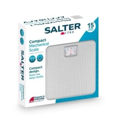 Salter Mechanical Bathroom Scale Accurate Results Nonslip Battery