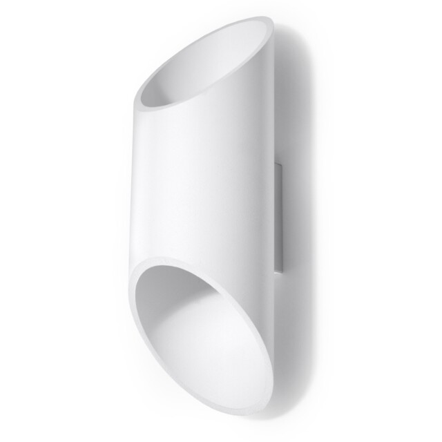 Modern Wall Light Penne 30 Aluminium White G9 Led Sollux Lighting